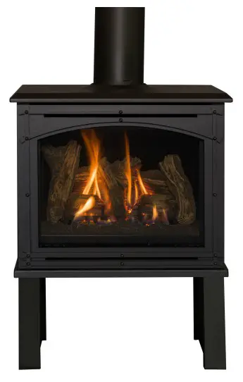 KOZY HEAT Birchwood 20 Direct Vent Free-Standing Fireplace