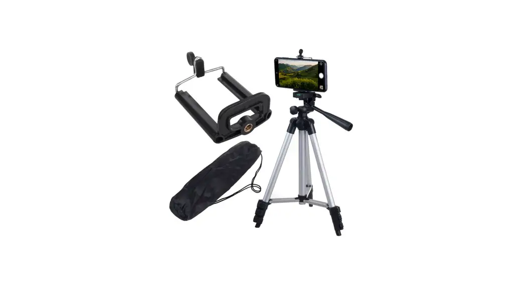 Maclean Mc-164 Tripod Stand With Adjustable Height User Manual