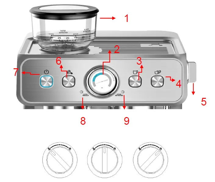 HAMOKI-HA5020B-Bean-Cup-Coffee-Machine-fig-3