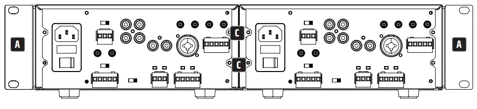 LD Systems LDPREST1 4 Channel Stereo Mixer Preamplifier - CONNECTIONS 6