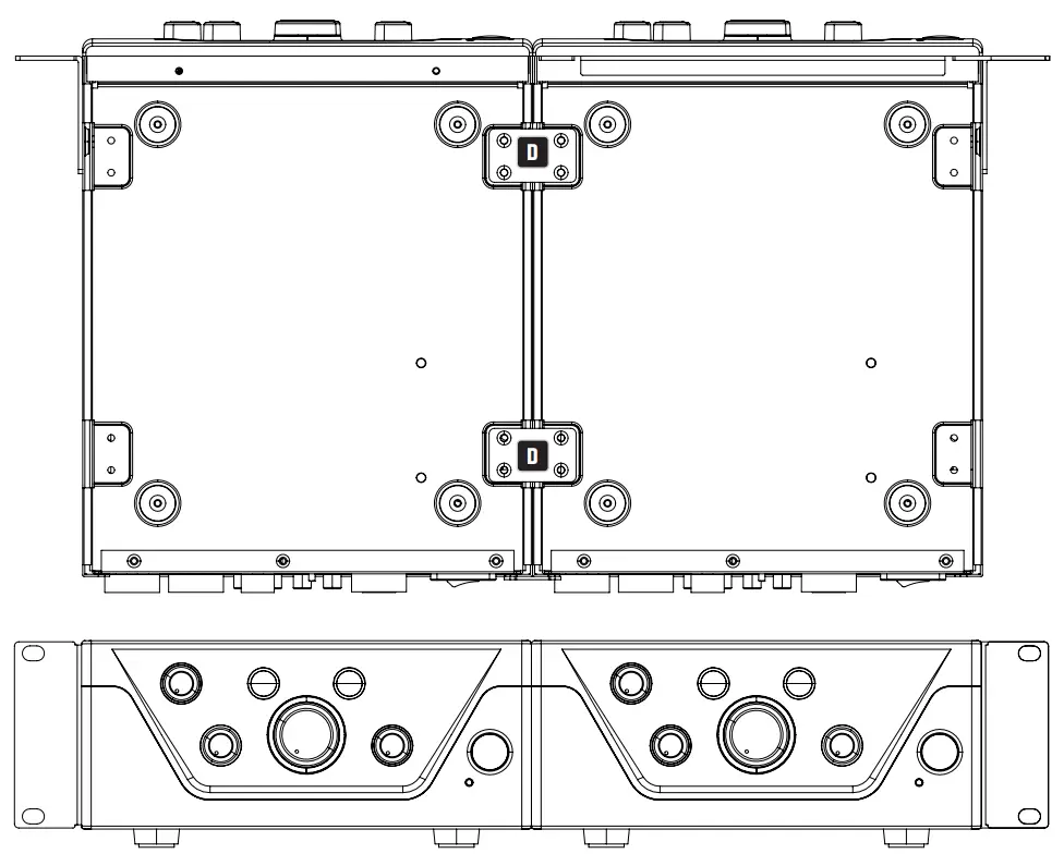 LD Systems LDPREST1 4 Channel Stereo Mixer Preamplifier - CONNECTIONS 7