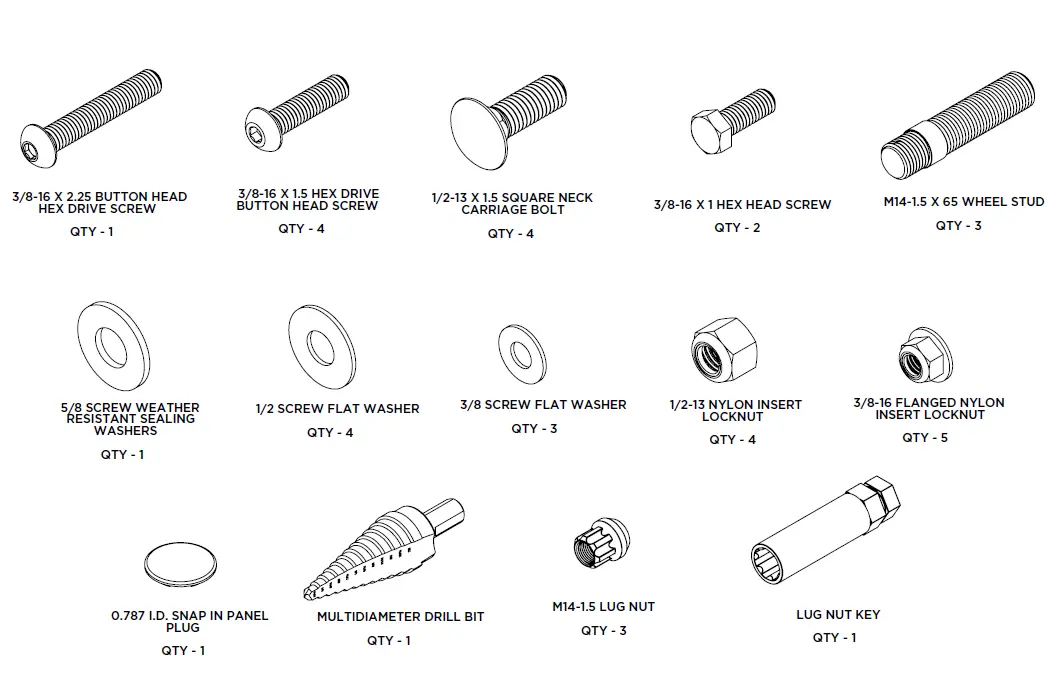 SP1117B Sprinter Rear Tire Carrier 3