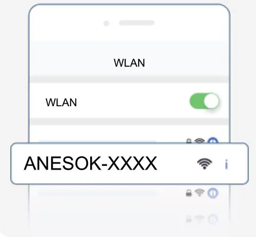 FOXOLA W300-B Intelligent Visual WiFi Industrial Endoscope - Connect To Wi-Fi