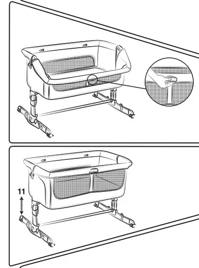 chicco Next2Me Dream Crib - Fig1