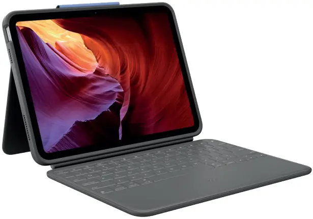 logitech B0BLKM99N6 Combo Touch Detachable 10th Gen iPad Keyboard Case