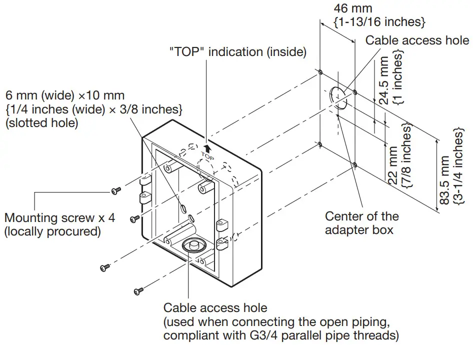 i PRO WV Q120A Adapter Box - Installation 1