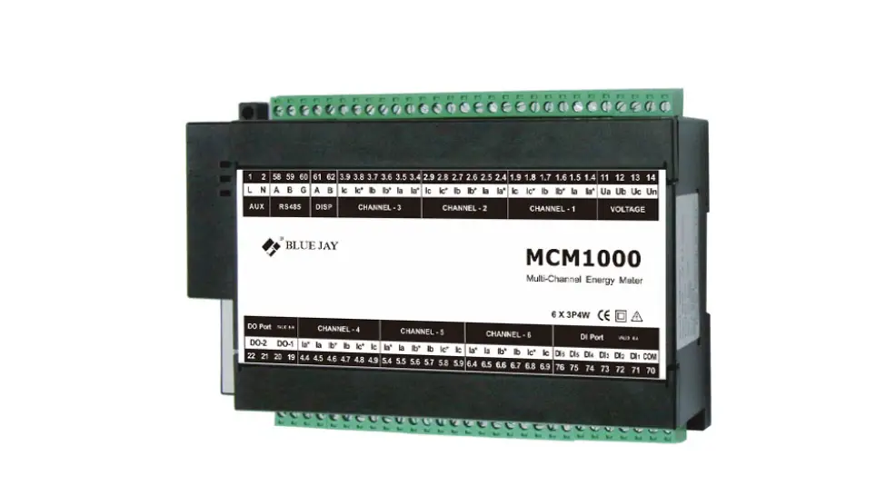 Blue Jay Bj-mcm1100 Multi-channel Circuit Metering System User Manual Blue Jay Bj-mcm1100 Multi-channel Circuit Metering System User Manual
