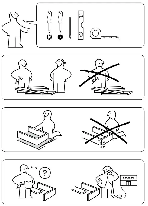 IKEA LACK Shelf Unit - fig 1