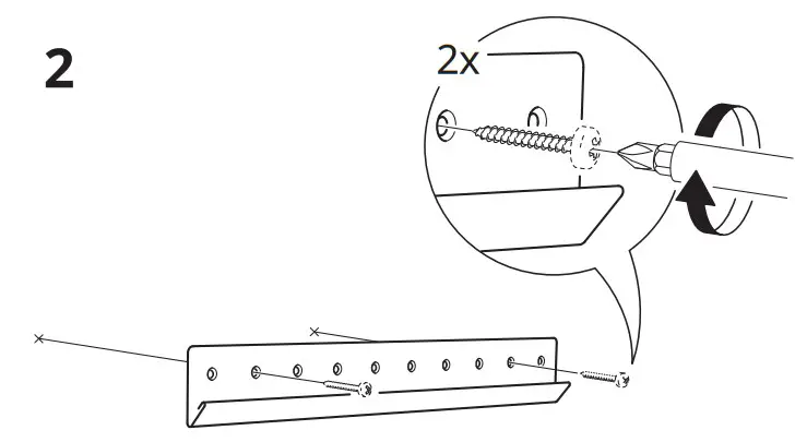 IKEA KÅSEBERGA Pegboard Bamboo - figure 3