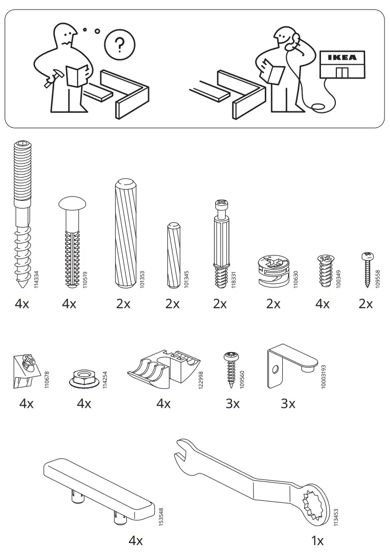 IKEA MALM 3 Drawer Chest White - fig 2