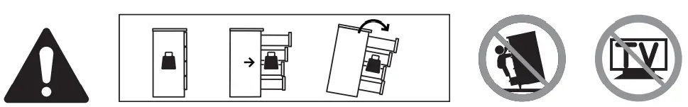 IKEA MALM 3 Drawer Chest White - fig