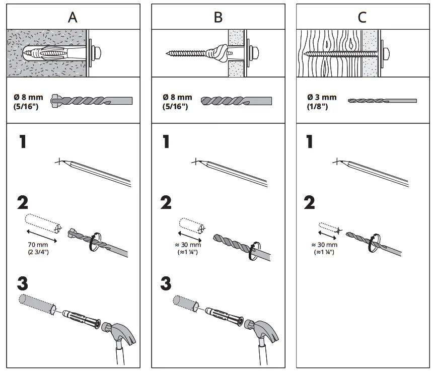 IKEA MALM 3 Drawer Chest White - fig12