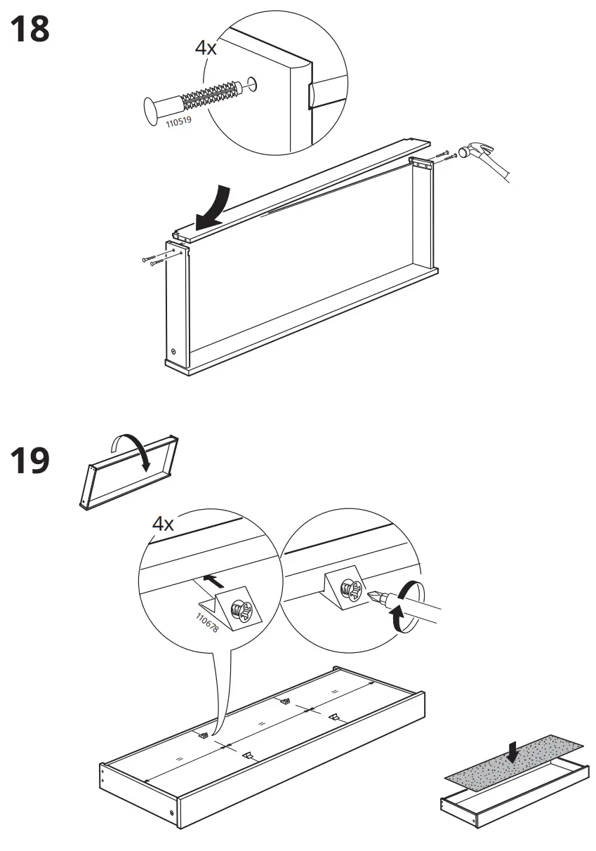 IKEA MALM 3 Drawer Chest White - fig15