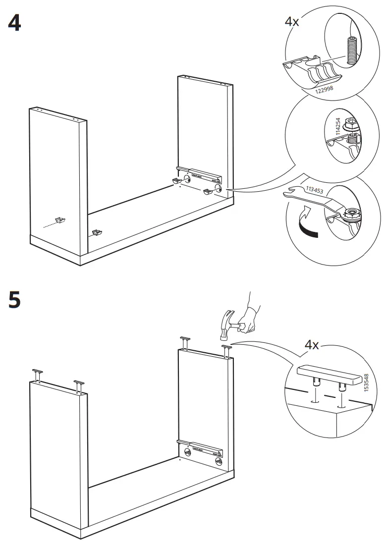 IKEA MALM 3 Drawer Chest White - fig6