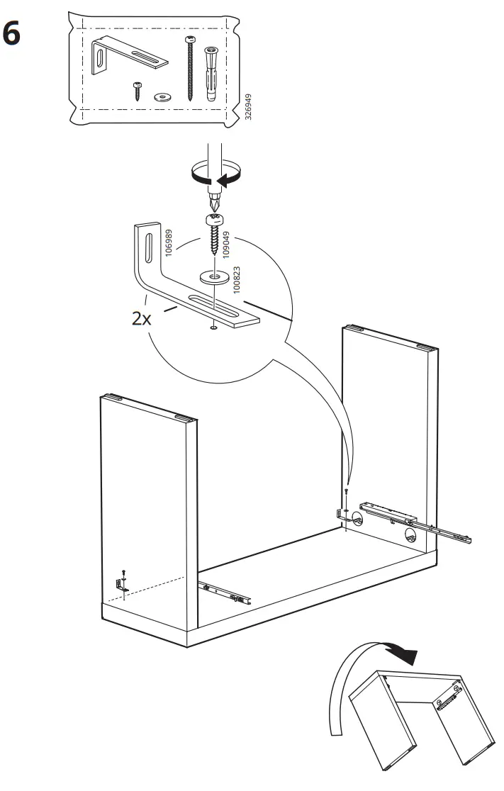 IKEA MALM 3 Drawer Chest White - fig7