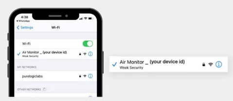 Prana Air SQUAIR Air Monitor - Connect 3