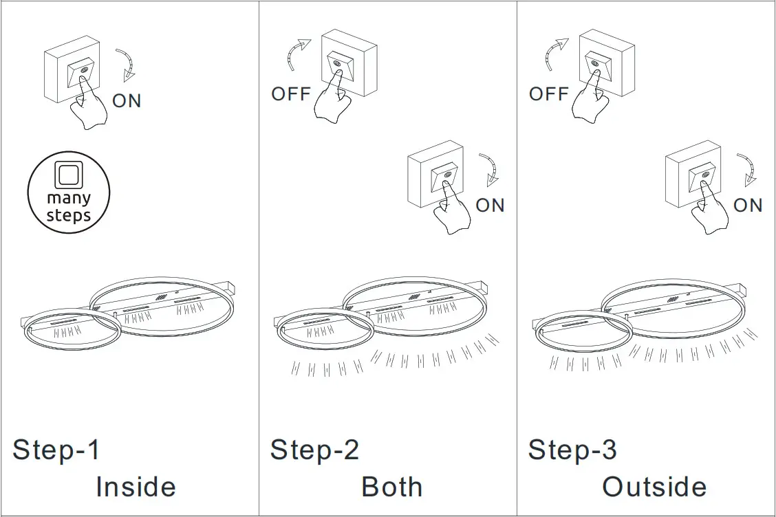 GLOBO LIGHTING 48461 54R Modern Ceiling Lamp - FIGURE 3