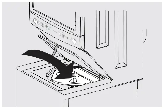 FRIGIDAIRE A11271208 Electric Long Vent Stacked Laundry - Unpacking instructions 1