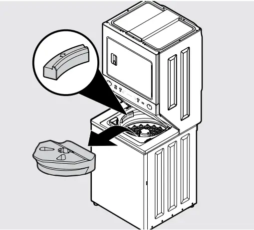 FRIGIDAIRE A11271208 Electric Long Vent Stacked Laundry - Unpacking instructions 2