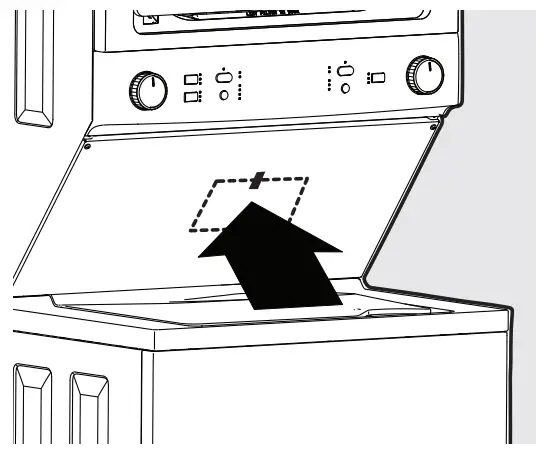 FRIGIDAIRE A11271208 Electric Long Vent Stacked Laundry - fig 4