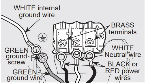FRIGIDAIRE A11271208 Electric Long Vent Stacked Laundry - screw securely