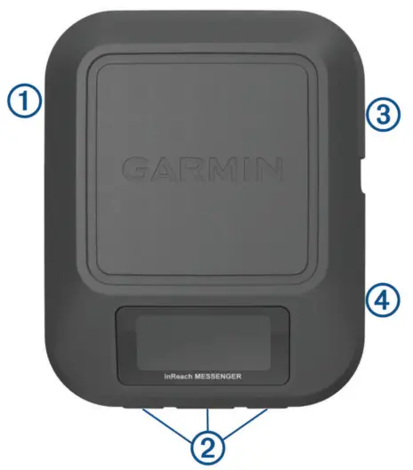 GARMIN inReach Messenger Satellite Communicator - Device Overview