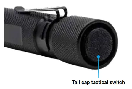 NightSearcher UV365-AA 365nm Wavelenght Ultra Violet LED Flashlight - Light 1