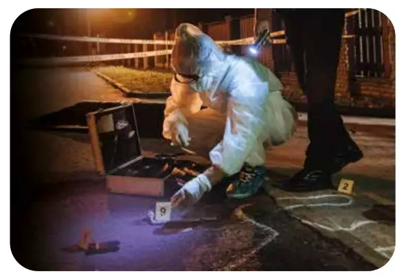 NightSearcher UV365-AA 365nm Wavelenght Ultra Violet LED Flashlight - Light 3