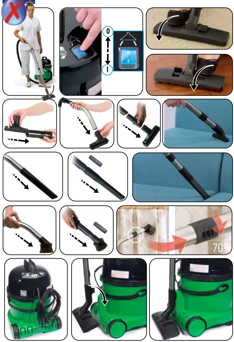 Numatic GVE370 3 in 1 Vacuum Cleaner - fig 8