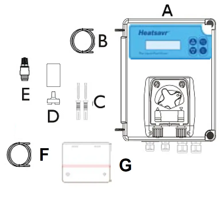 Heatsavr 0000137248 Dosing Pump Kit 1