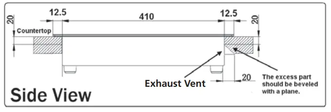 Rasonic RCI-S2028 Kitchen Use Double Burner Ceramic Induction Hybrid Cooker - fig 11