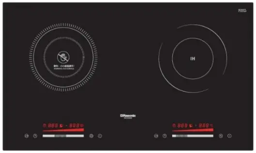 Rasonic RCI-S2028 Kitchen Use Double Burner Ceramic Induction Hybrid Cooker