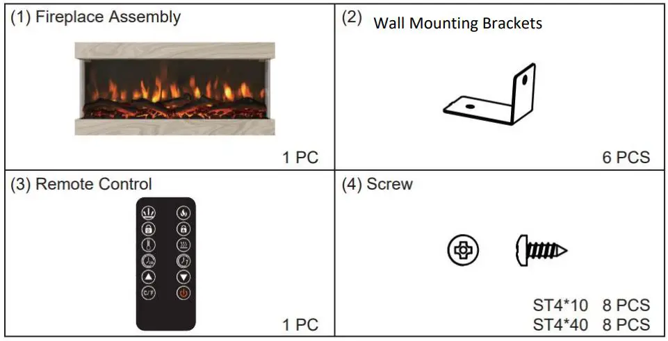AmberGlo-AGL050-51-Inch-Wood-Effect-Wall-Mounted-Electric-Fire-with-LED-Lights-fig-1