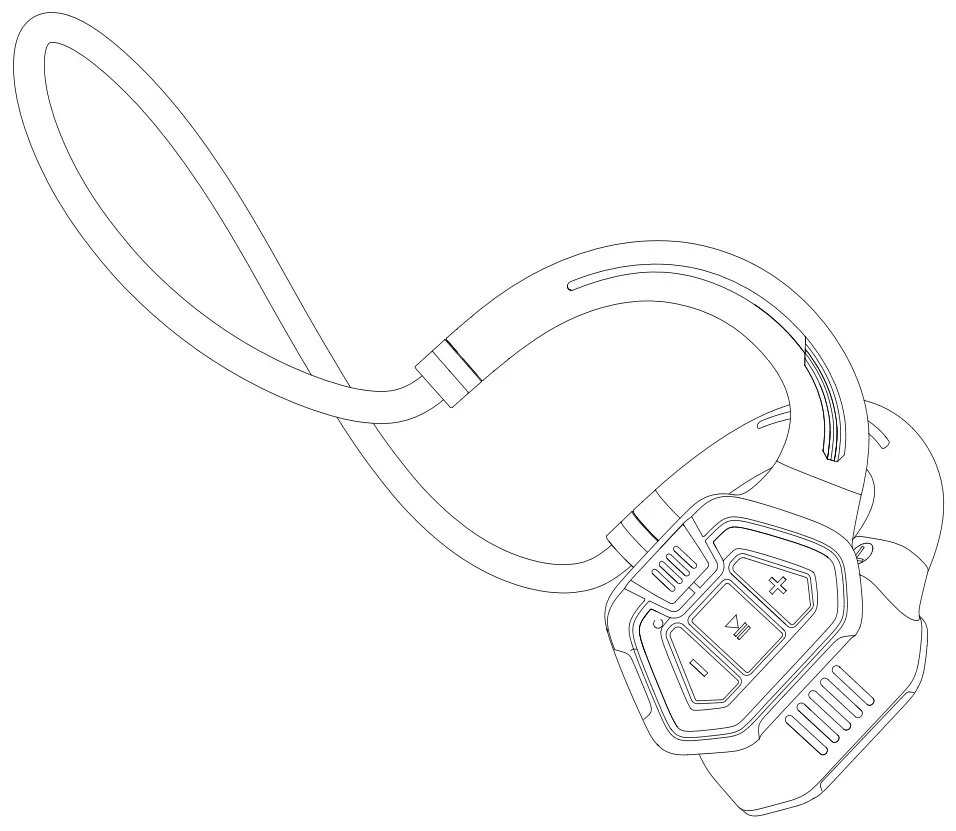 UooEA AS9 Bone Conduction Waterproof Swimming Headphones