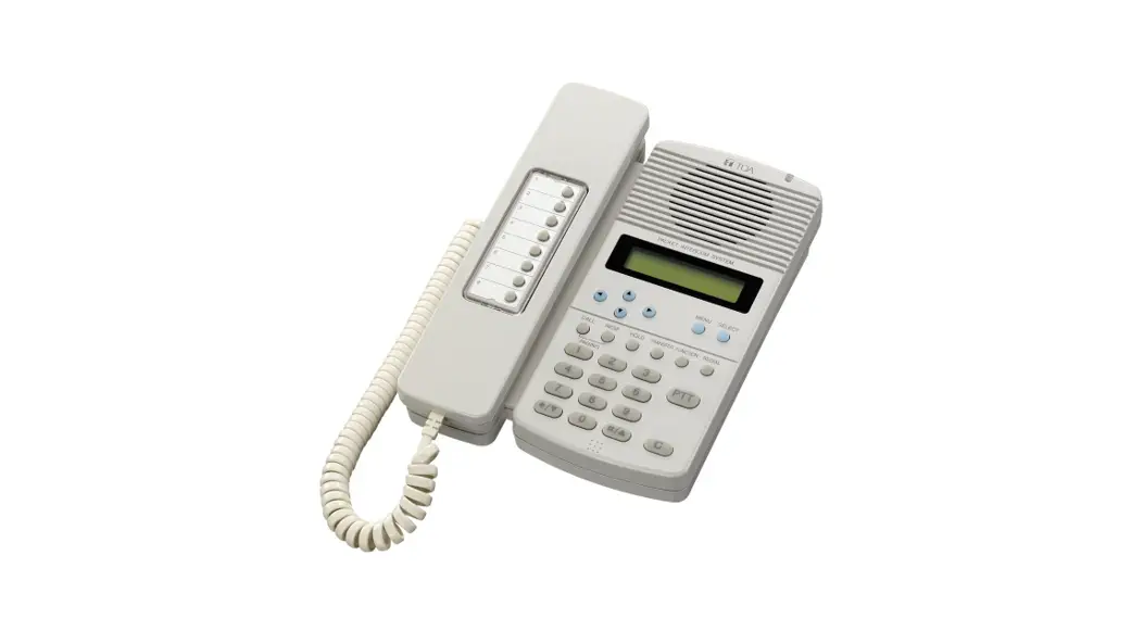 Toa N-8010ms Standard Master Station Installation Guide