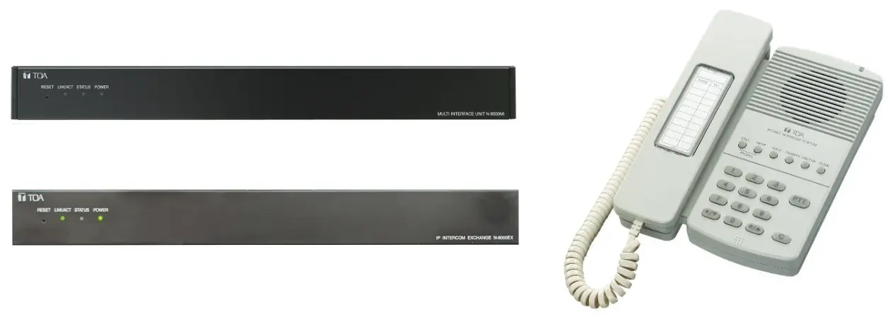 TOA N-8010MS Standard Master Station - fig 2