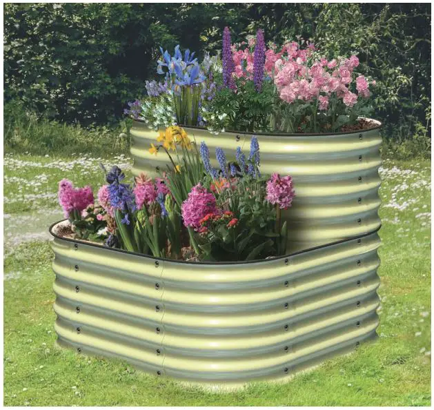 Olle Waterfall Modular Garden Beds Instruction Manual