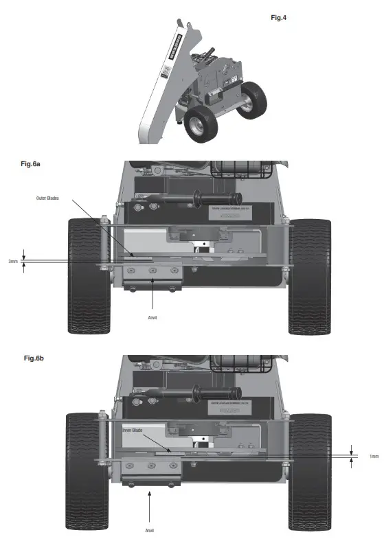 Masport 536672.A.0 European Chipper - Belt Remsoval