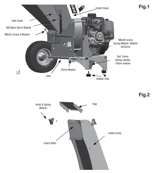 Masport 536672.A.0 European Chipper - Operating