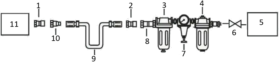 BORMANN BAT6105 Air Ratchet A1