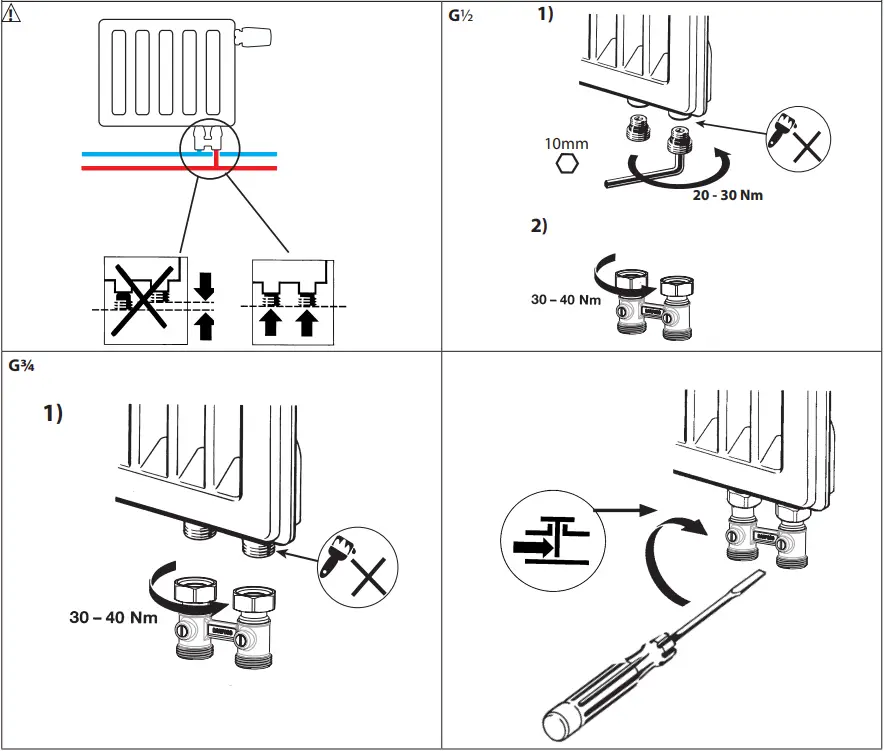 Danfoss 015G5327 Redia RA Click with RLV-KB - Parts 1