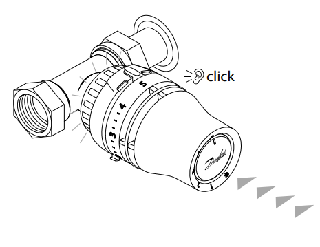 Danfoss 015G5327 Redia RA Click with RLV-KB - Parts 4