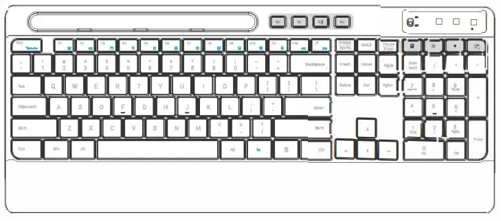 X9 Performance X9RACDOCKCB 2.4GHz Wireless Keyboard - fig 14