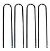 Big Lots 810569918 75 Inch LED White Metal Tree - Ground Stakes