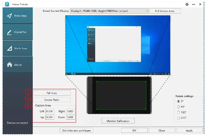 HUION-Kamvas-Pro-13-GT-133-Pen-Graphic-Drawing-Tablet- (18)