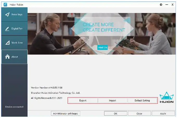 HUION-Kamvas-Pro-13-GT-133-Pen-Graphic-Drawing-Tablet- (29)