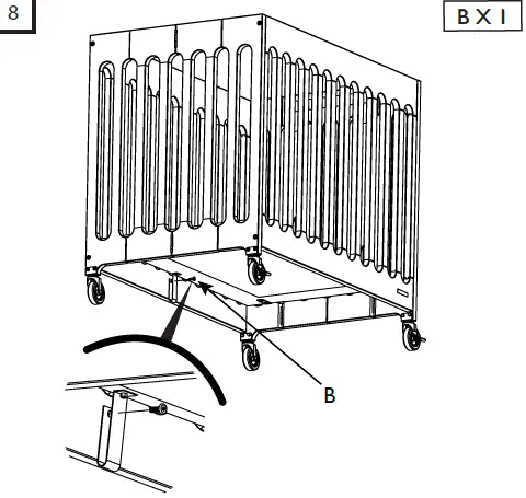 Foundations-2131127-24-Inch-x-38-Inch-Matte-White-Compact-Slatted-Wood-Folding-Crib-10
