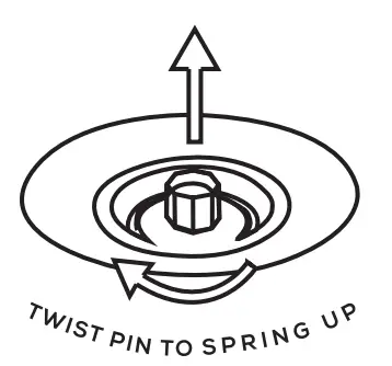 red 4688 Paddle Co Titan II Pump - pin up