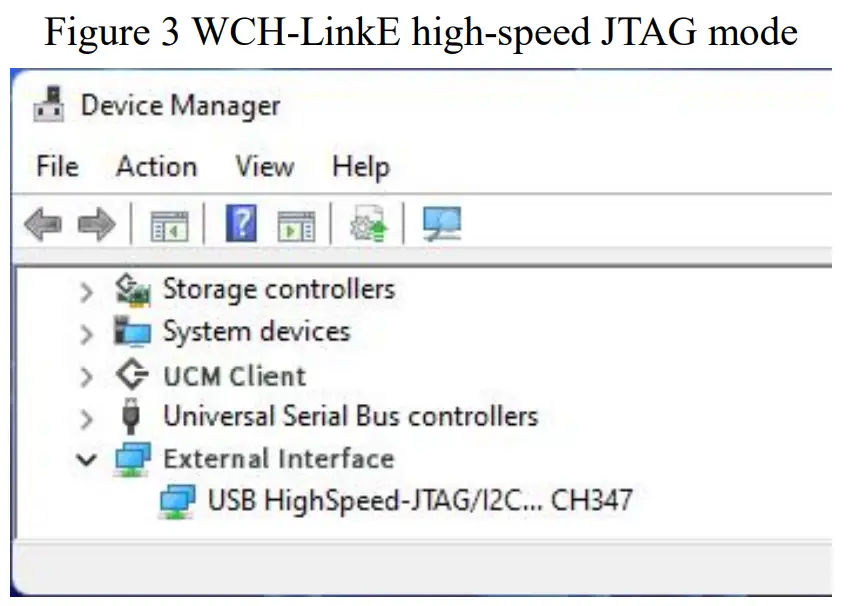 WCH-LinkE high-speed JTAG