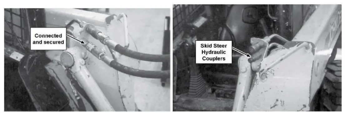 JONOVA HRT 58 72 Inch Skid Steer Hydraulic Rotary Tiller - Hydraulic